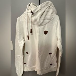 Cream wanakome sweatshirt